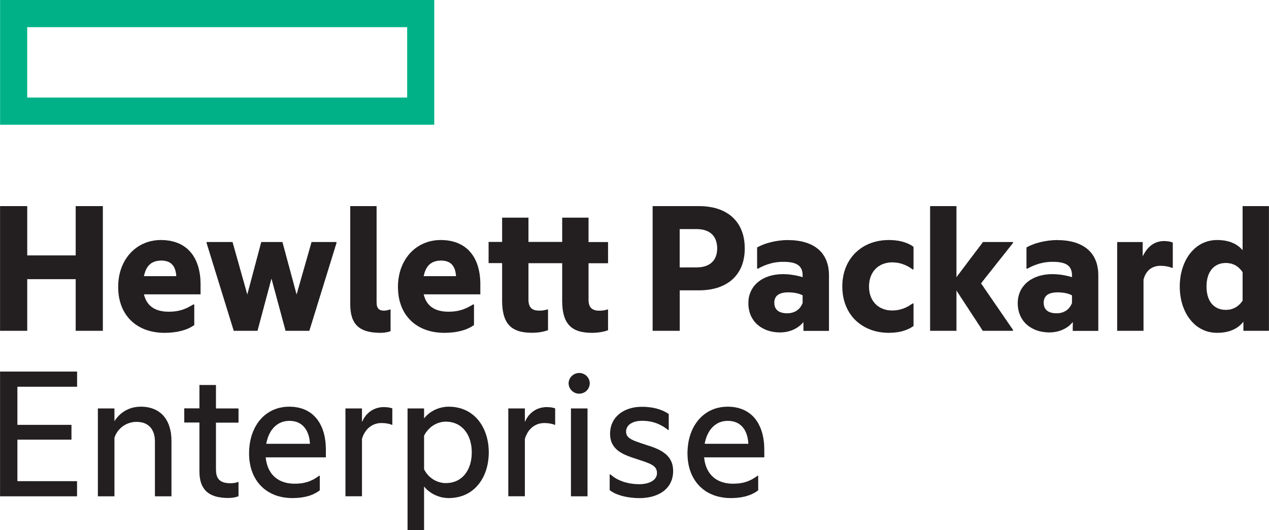 Hewlett Packard Enterprise</p>
<p>
